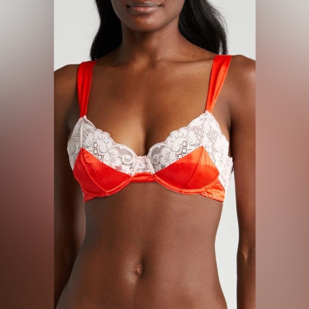 HAH After Hours Bra in Blood Orange